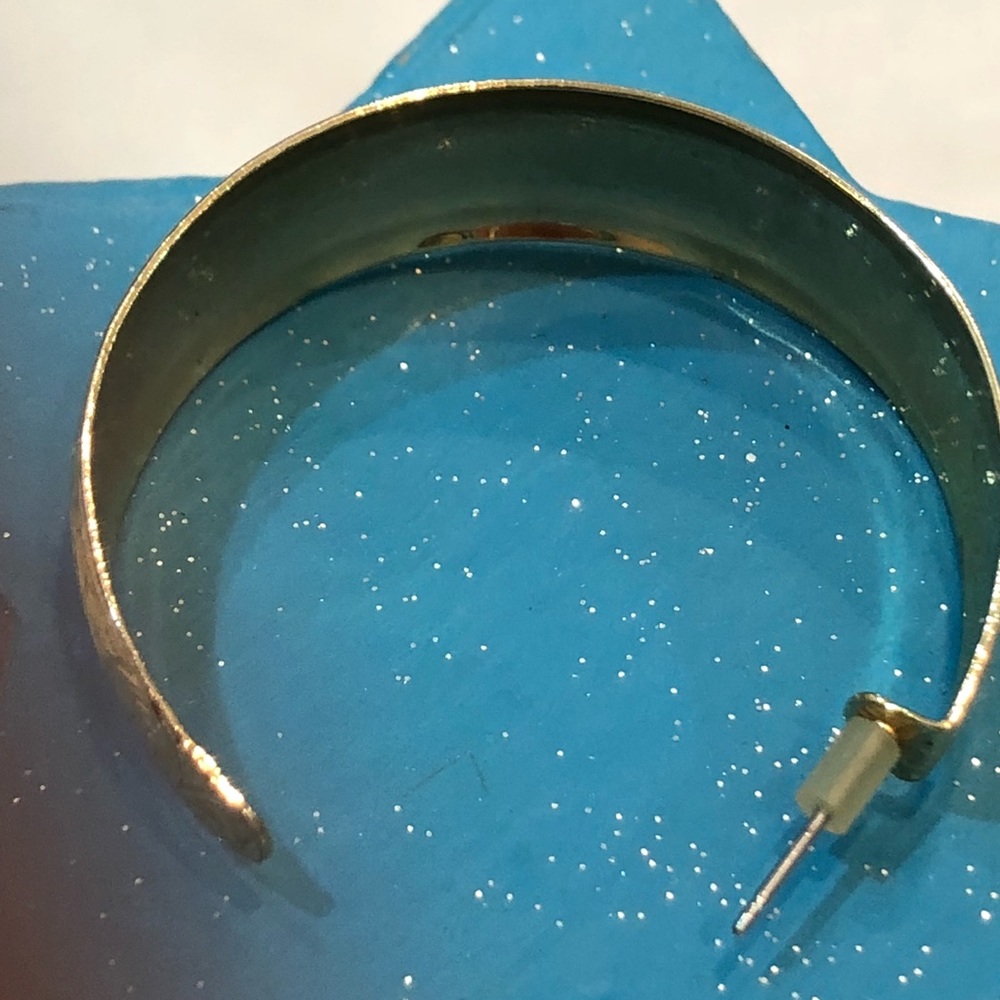 ‼️SOLD Gold-Washed Earrings; Beautifully Scrolled. - Picture 4 of 4